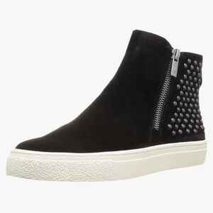 Lucky Brand Women's Bayleah3 High Top Suede Studded Sneaker Size 7